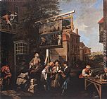 Soliciting Votes by William Hogarth